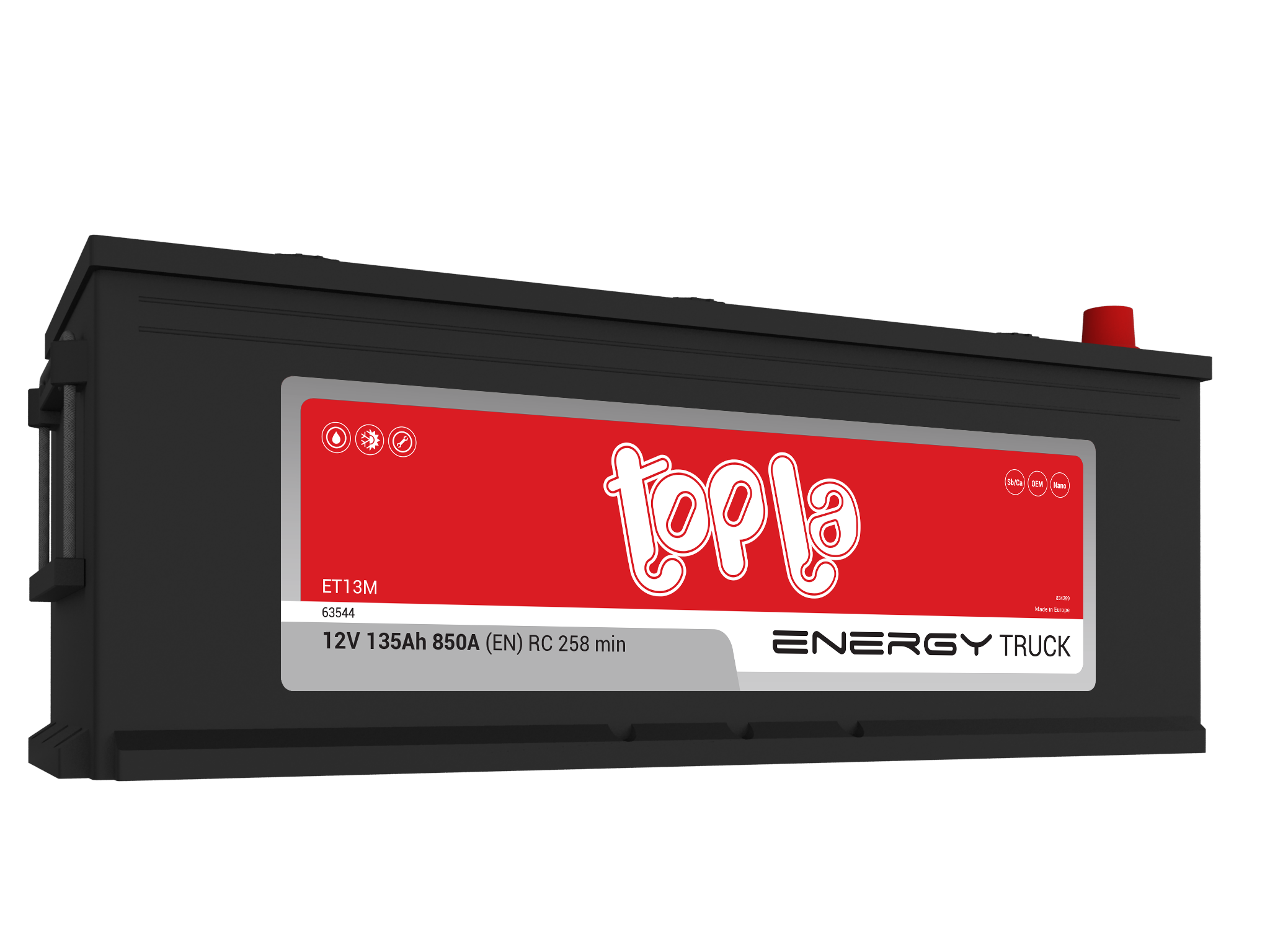 Topla Energy Truck 135 Ah ET13M