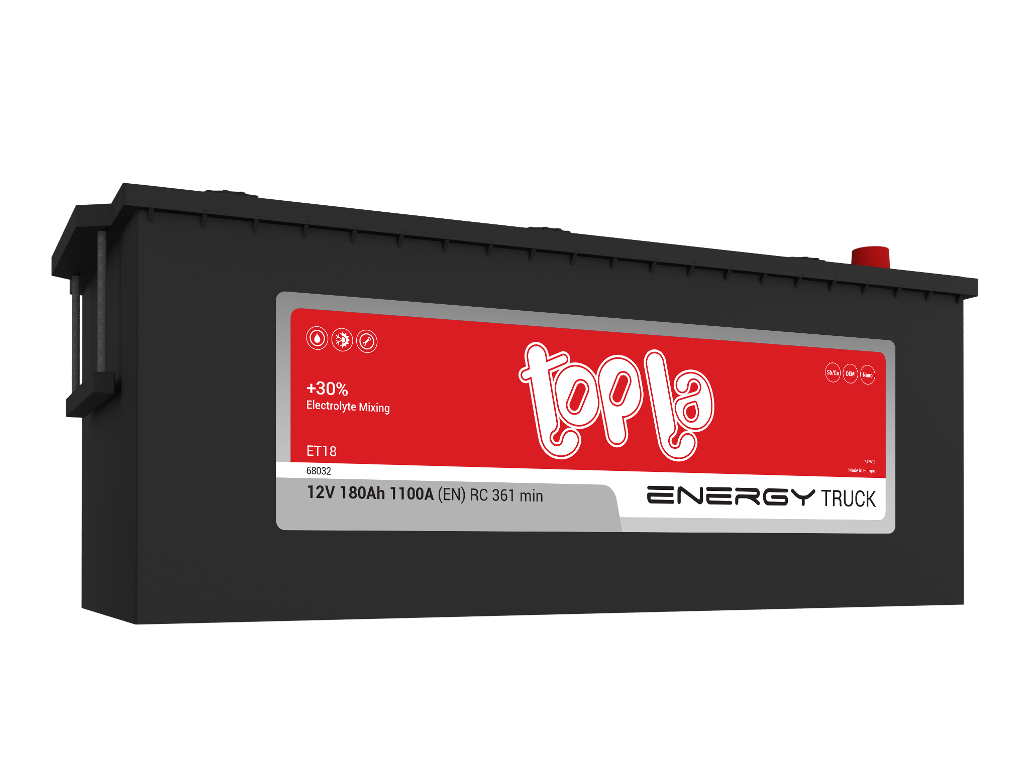 Topla Energy Truck 180 Ah ET18