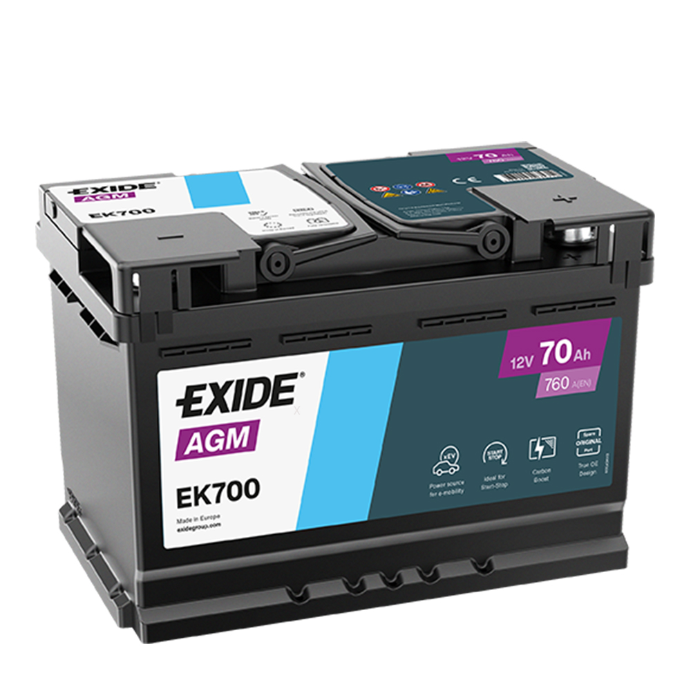 Exide AGM 70 Ah EK700