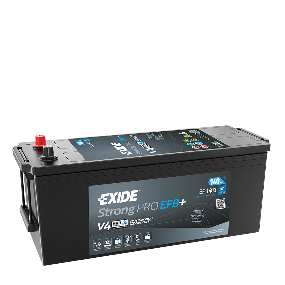 Exide Strong Pro EFB+ 140 Ah EE1403