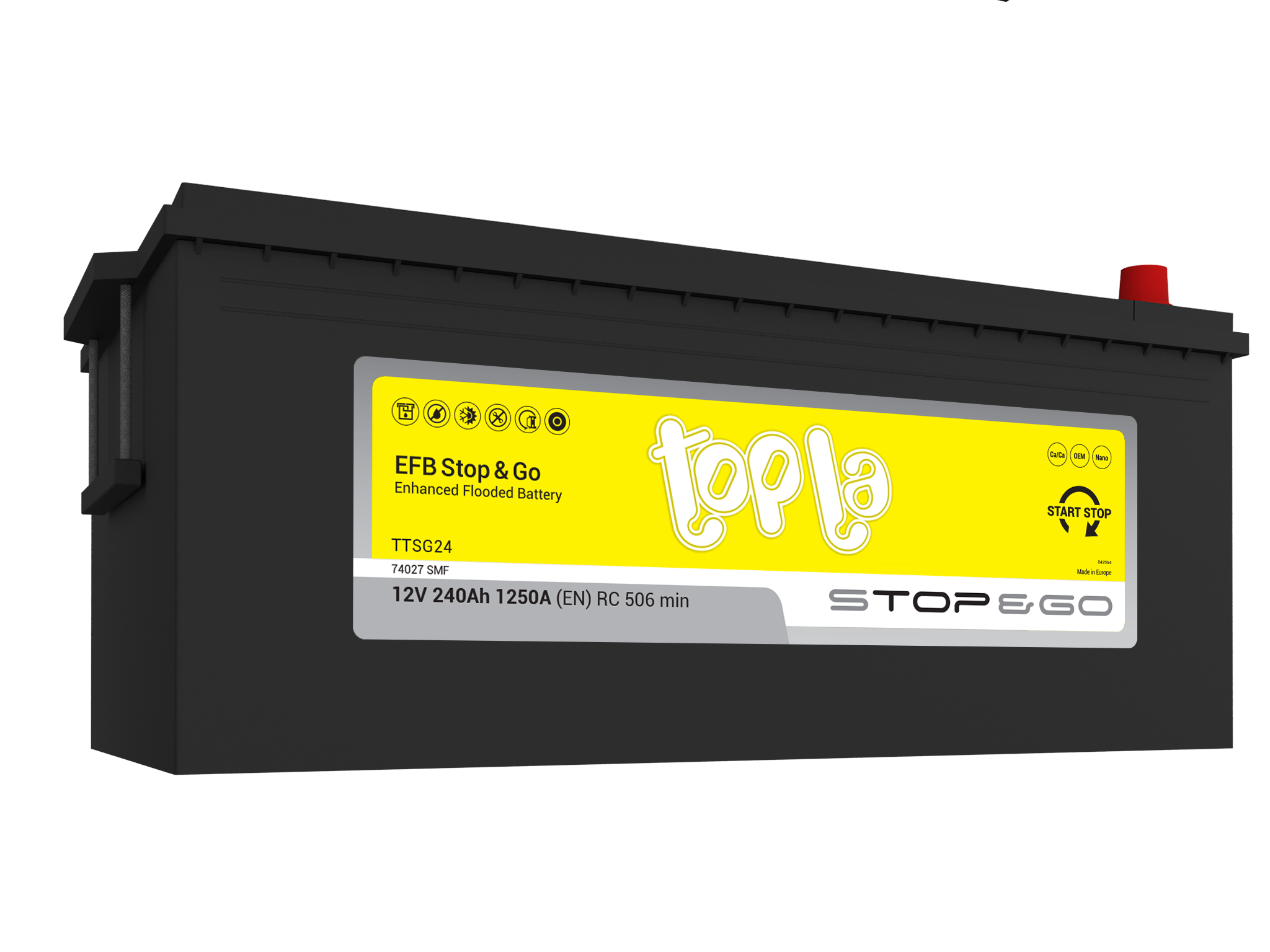 Topla EFB Stop&Go 240 Ah TSG24