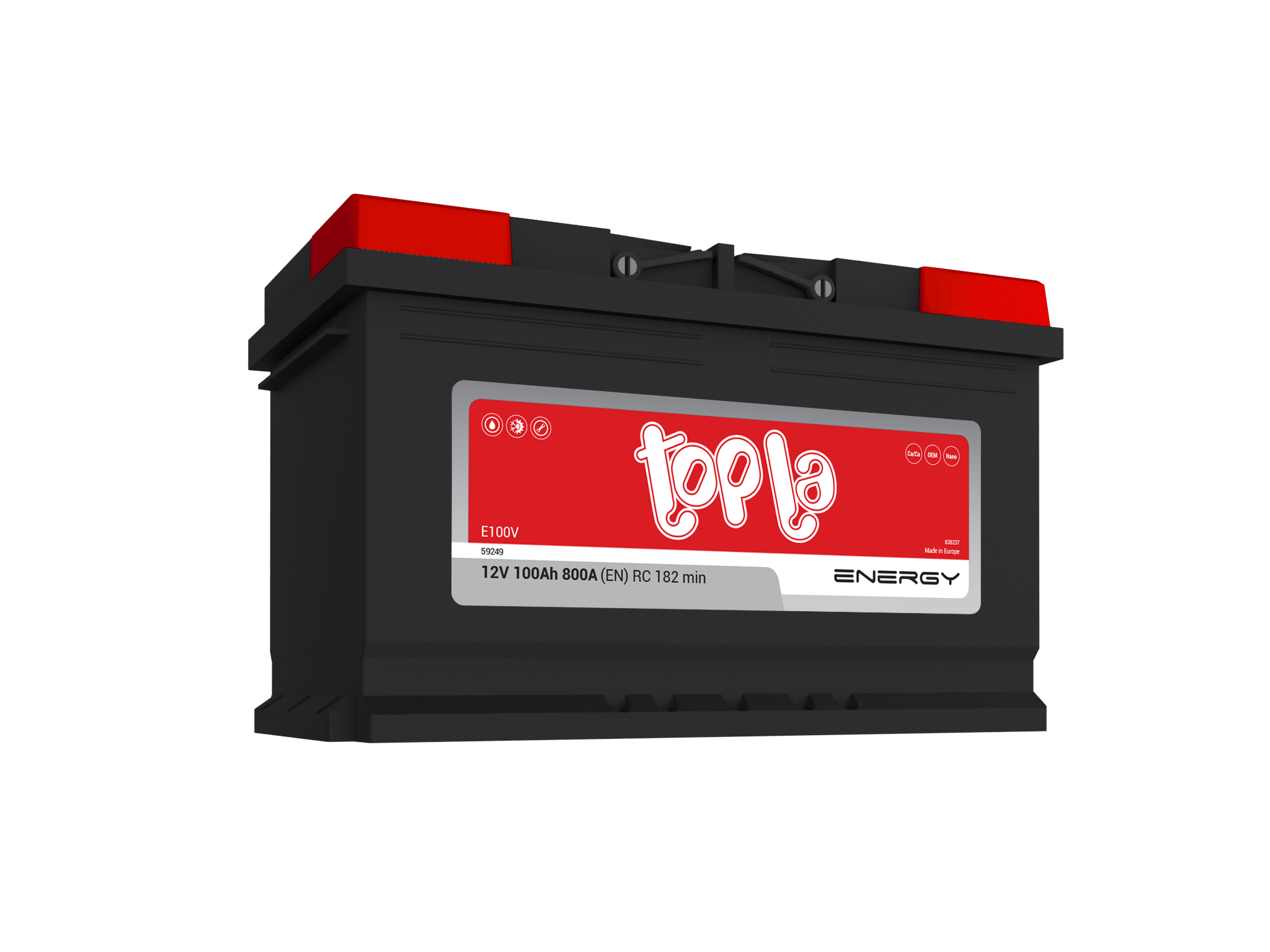 Topla Energy 100 Ah E100V