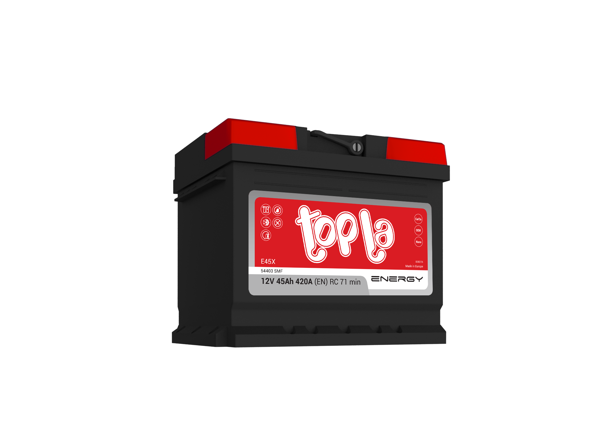 Topla Energy 45 Ah E45X