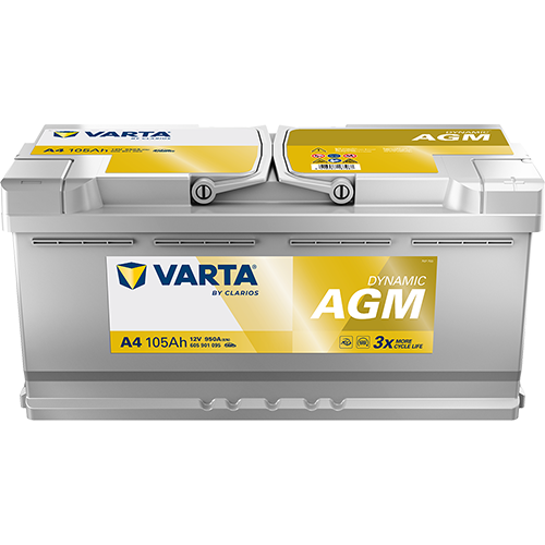 Varta Silver Dynamic AGM 105 Ah L6