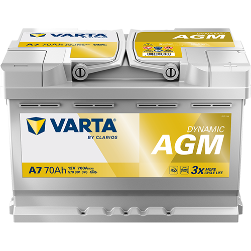 Varta Silver Dynamic AGM 70 Ah L3