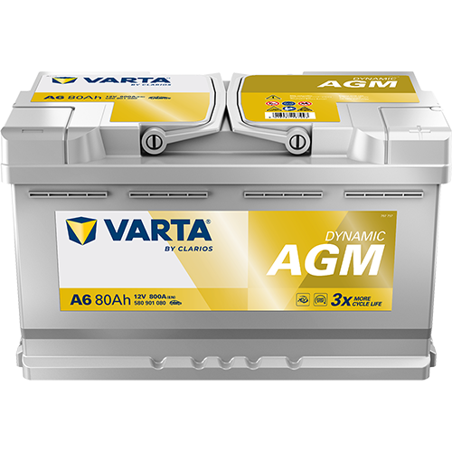 Varta Silver Dynamic AGM 80 Ah L4